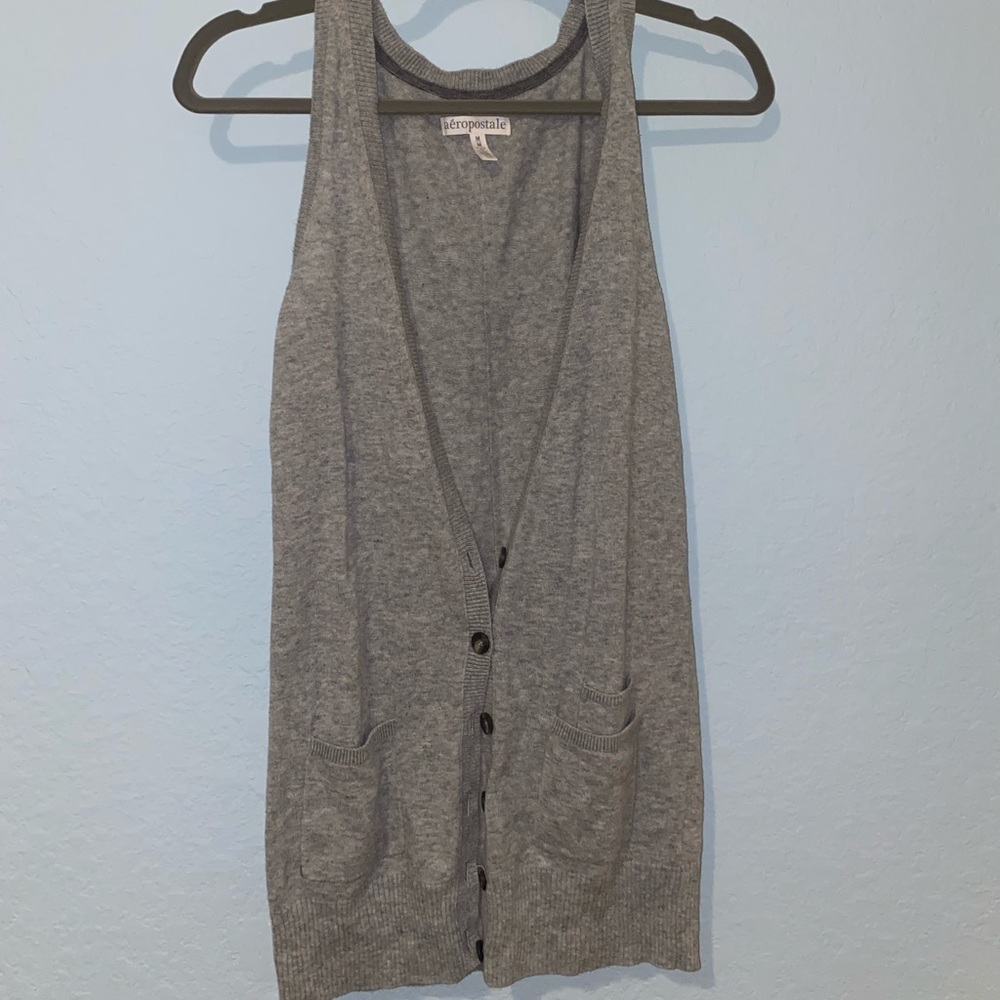 Aerie, long vest sweater
